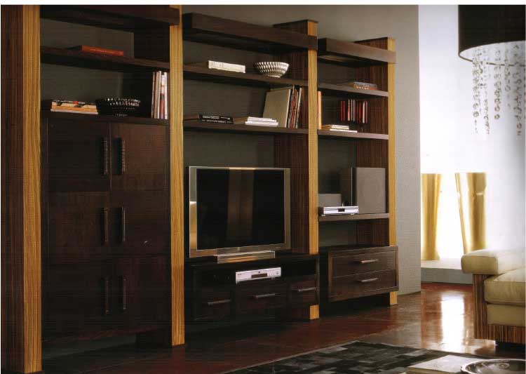 Серия мебели для гостинной Оливия Размер композиции:В:1676, Ш:3030, Г:571